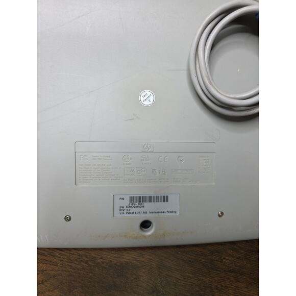 HP 5308 USB Keyboard Wired w Multimedia Buttons VTG Original-Works! - Picture 12 of 16